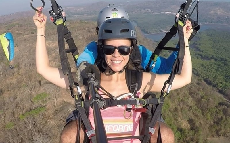 Paragliding in Jaco Costa Rica